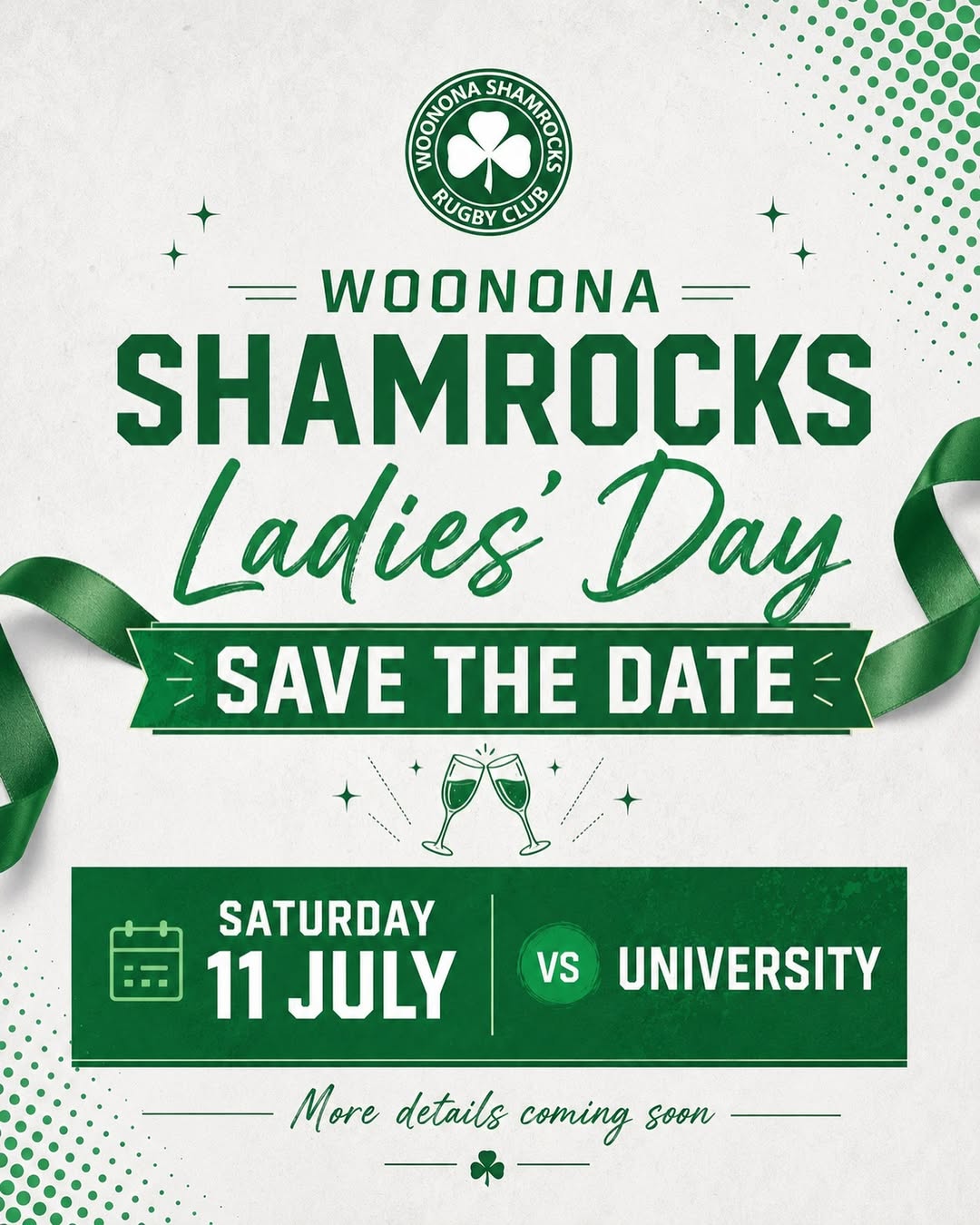Ladies’ Day is locked in